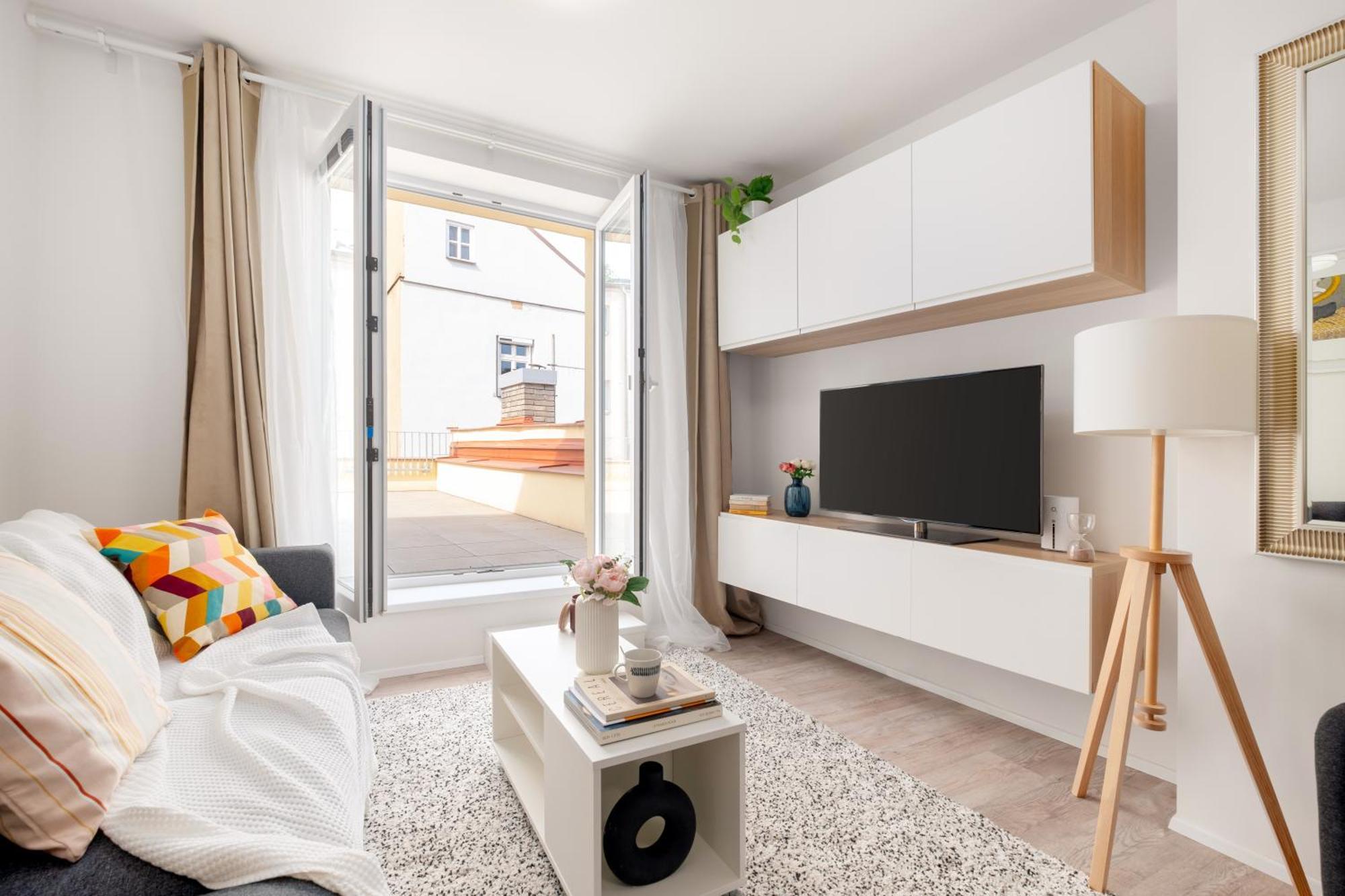 Three Bedroom Aparment With Terrace By Days Lejlighed Prag